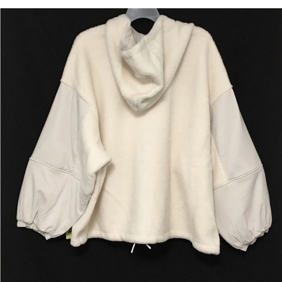 All in Motion Women's Size 4X Light Beige Hooded Full-Zip Jacket - Picture 7 of 7